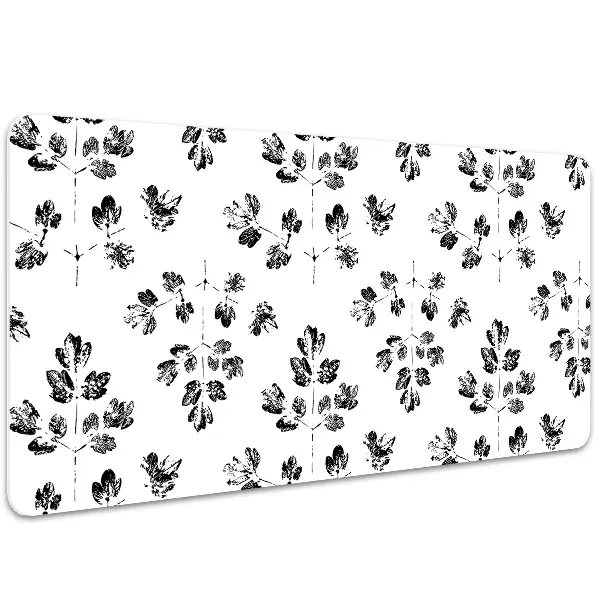 Sottomano da scrivania Pattern In Bianco E Nero