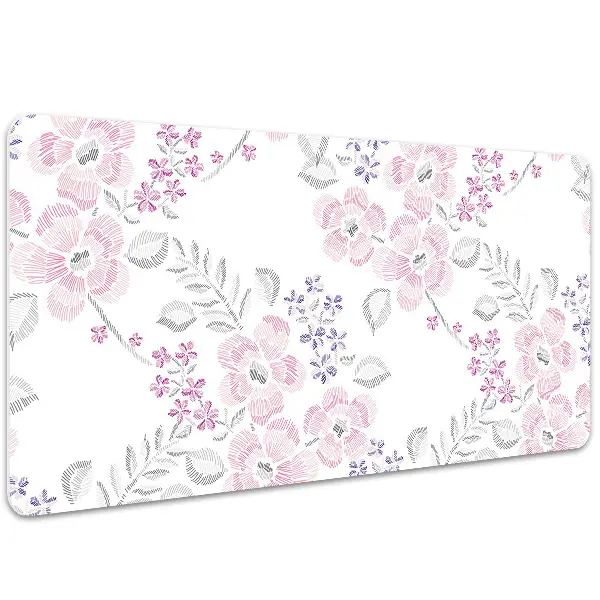 Sottomano da scrivania Pattern Floreale