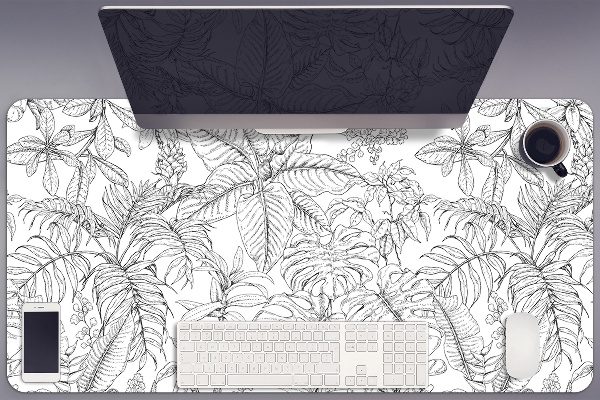 Sottomano da scrivania Schizzo Tropicale