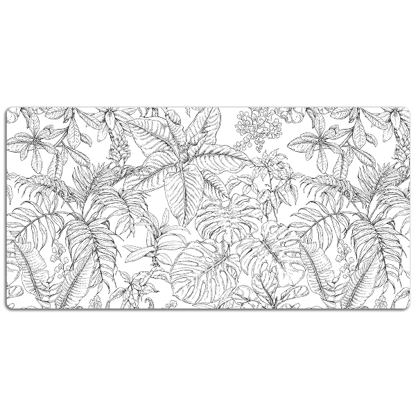 Sottomano da scrivania Schizzo Tropicale