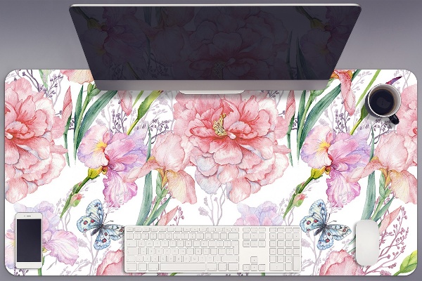 Tappetino da scrivania Fiori Peonies