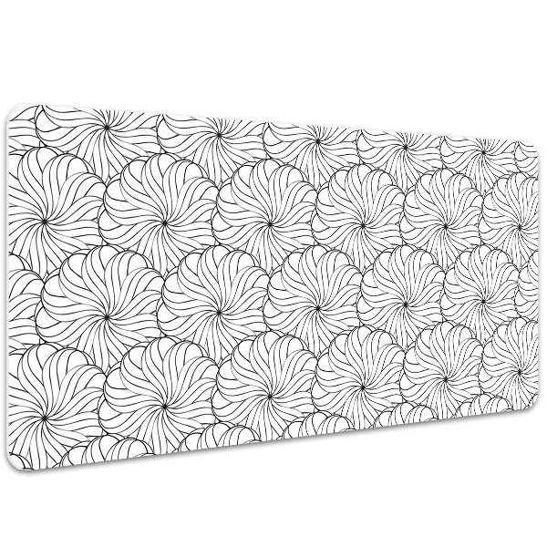 Tappetino da scrivania Fiore Disegnato