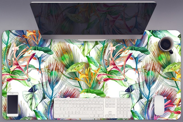 Tappetino da scrivania Fiori Colorati