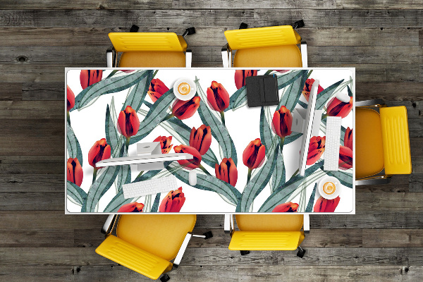 Tappetino da scrivania Tulipani