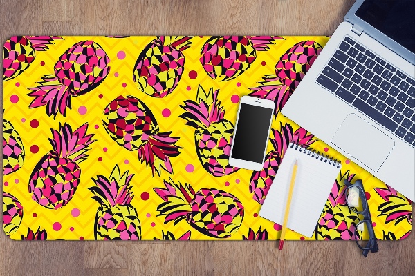 Tappetino da scrivania Ananas Rosa