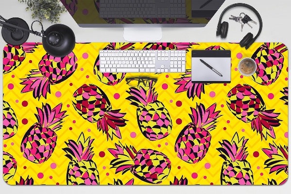 Tappetino da scrivania Ananas Rosa