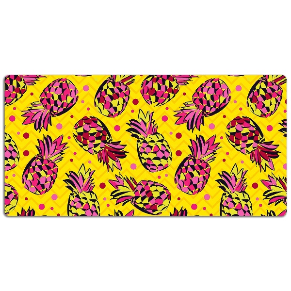 Tappetino da scrivania Ananas Rosa