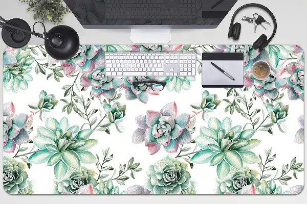 Sottomano da scrivania Acquerello Di Fiori