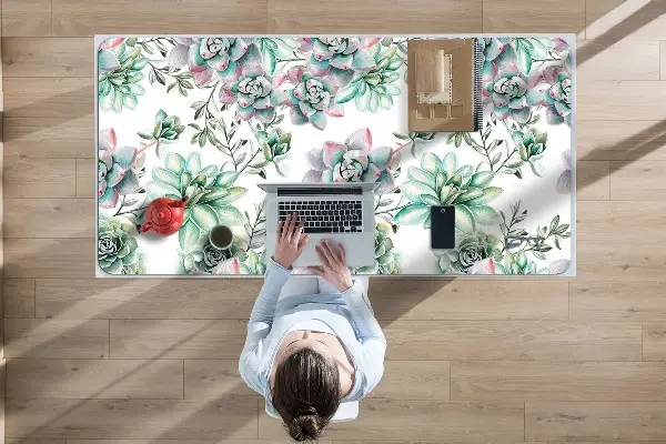 Sottomano da scrivania Acquerello Di Fiori