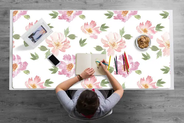 Tappetino da scrivania Fiori Ad Acquerello