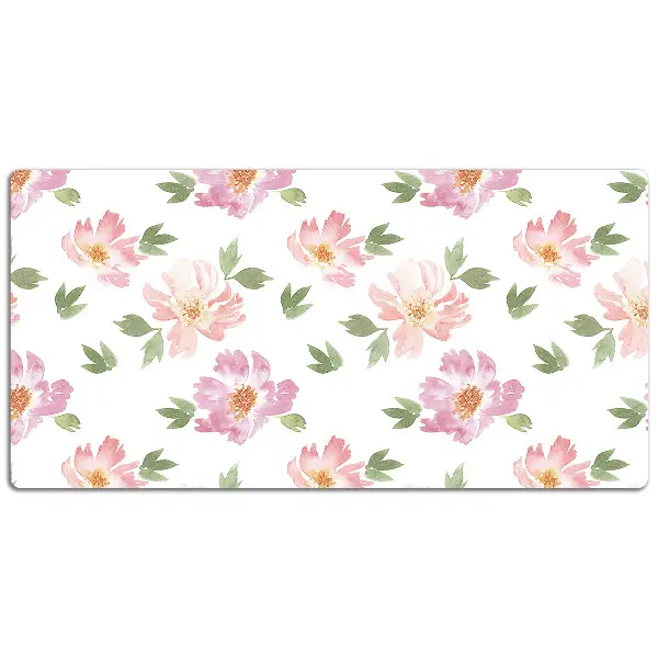 Tappetino da scrivania Fiori Ad Acquerello
