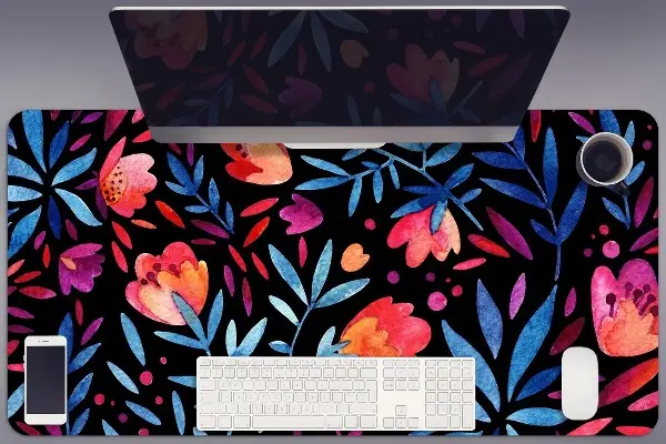 Sottomano da scrivania Pattern Floreale