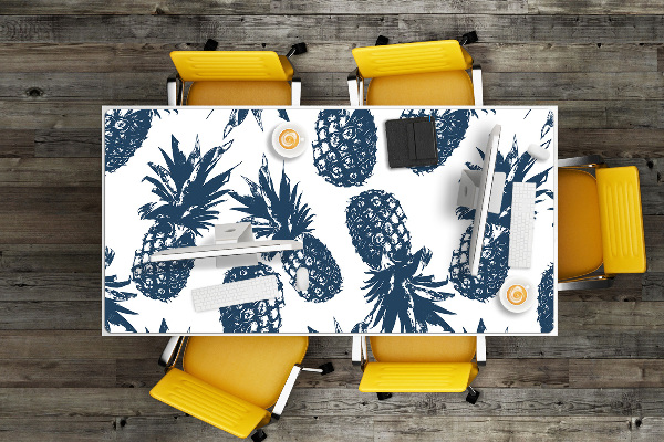 Sottomano da scrivania Ananas Grigi