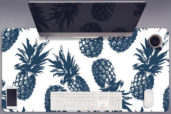 Sottomano da scrivania Ananas Grigi