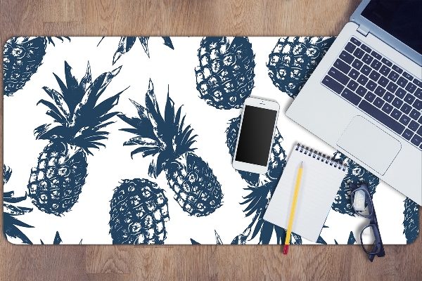 Sottomano da scrivania Ananas Grigi