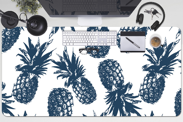 Sottomano da scrivania Ananas Grigi