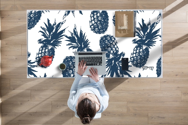 Sottomano da scrivania Ananas Grigi