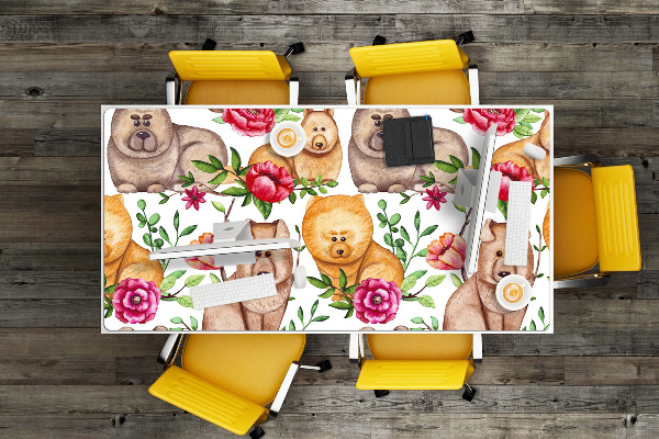 Sottomano da scrivania Chow Chow Dogs