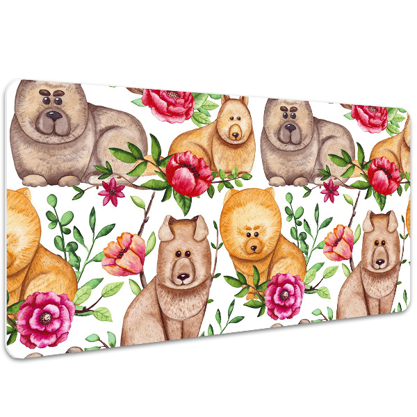 Sottomano da scrivania Chow Chow Dogs