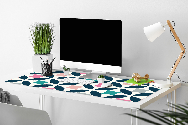 Sottomano da scrivania Pattern Retrò Pastello