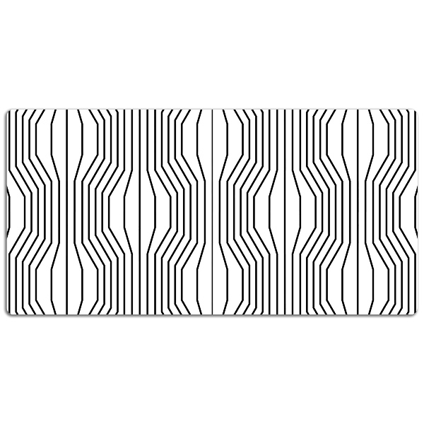 Sottomano da scrivania Illusione Geometrica