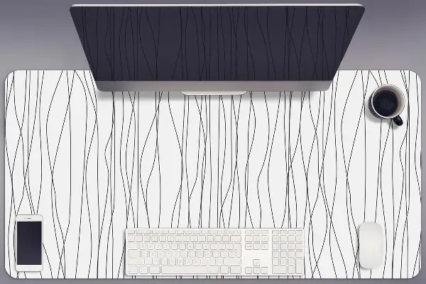 Sottomano da scrivania Linee Caotiche