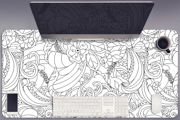 Tappetino da scrivania Pattern Doodle