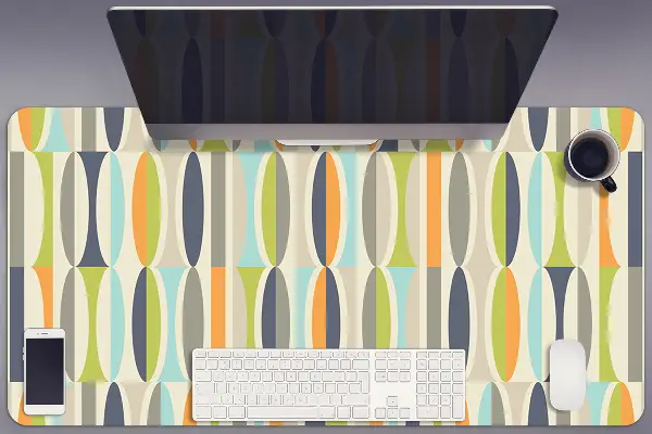 Tappetino da scrivania Pattern Retrò