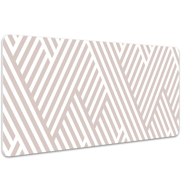 Sottomano da scrivania Linee Di Pattern Rotte