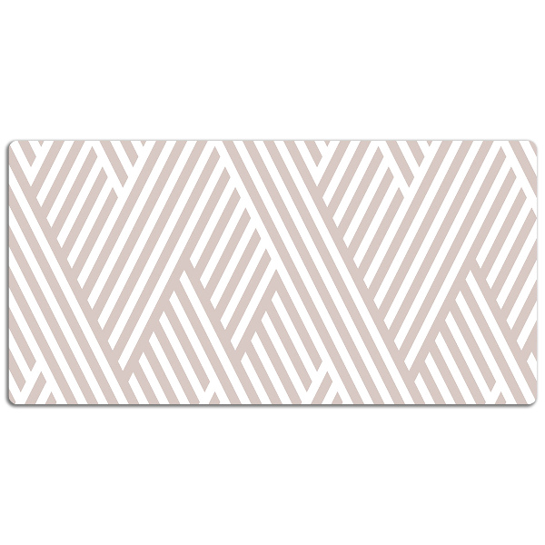 Sottomano da scrivania Linee Di Pattern Rotte