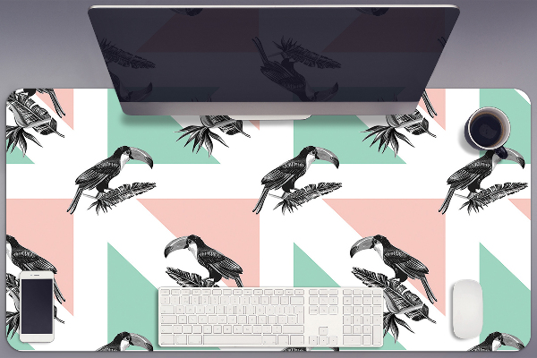 Sottomano da scrivania Toucan Con I Triangoli