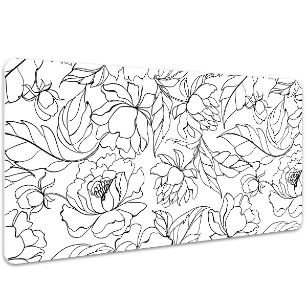 Tappetino da scrivania Fiori Di Peonia