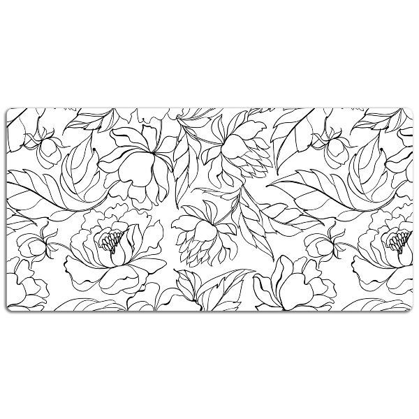 Tappetino da scrivania Fiori Di Peonia
