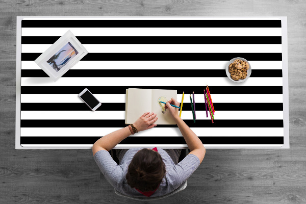 Sottomano da scrivania Linee Orizzontali