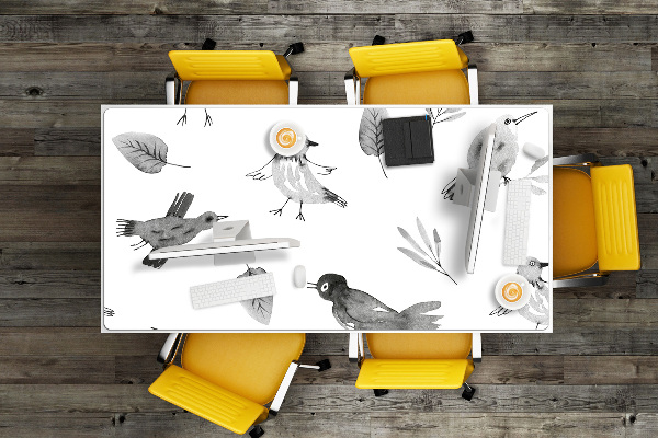 Tappetino da scrivania Uccelli Disegnati