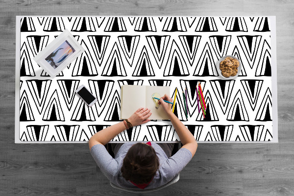 Sottomano da scrivania Triangles Pattern Boho