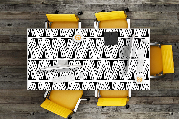 Sottomano da scrivania Triangles Pattern Boho