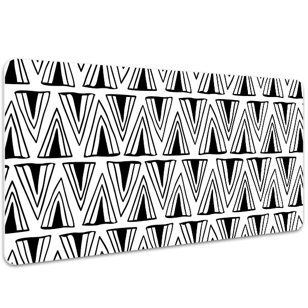 Sottomano da scrivania Triangles Pattern Boho