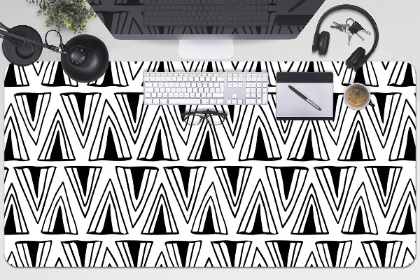 Sottomano da scrivania Triangles Pattern Boho