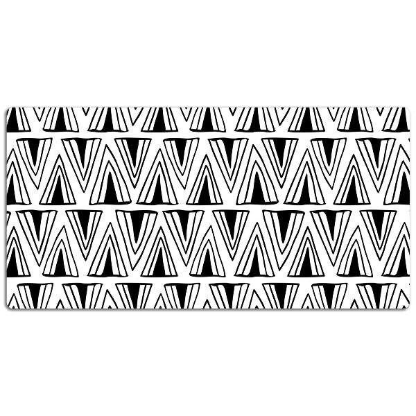 Sottomano da scrivania Triangles Pattern Boho