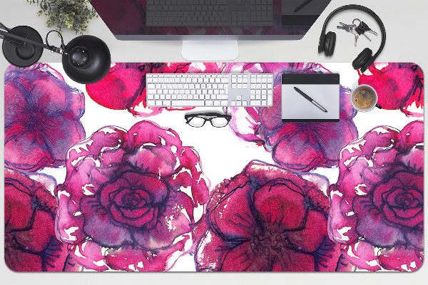 Sottomano da scrivania Rose Rosse