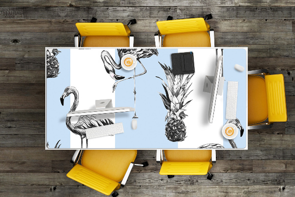 Sottomano da scrivania Fiammeggiante E Ananas