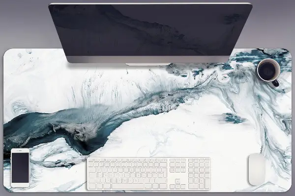 Sottomano da scrivania Astrazione Invernale