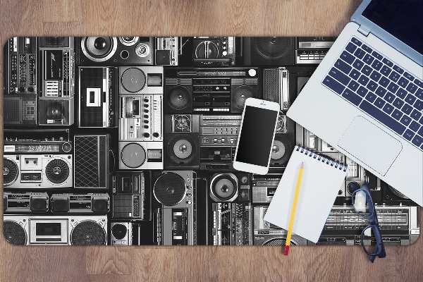 Sottomano da scrivania Boombox Della Vecchia Scuola
