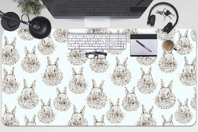 Sottomano da scrivania Conigli Abbozzati