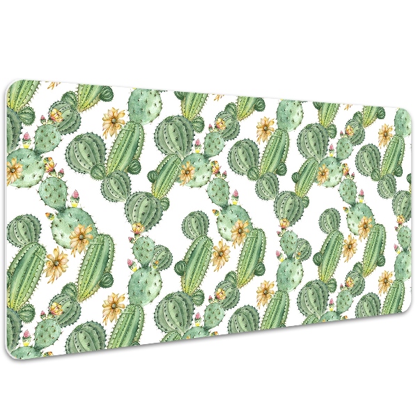 Sottomano da scrivania Cactus Con Fiori
