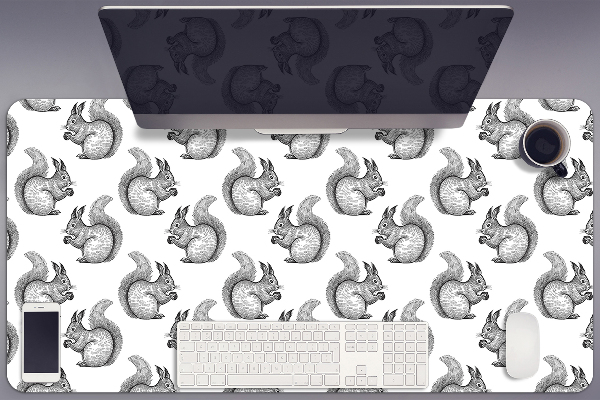 Tappetino da scrivania Pattern Scoiattolo