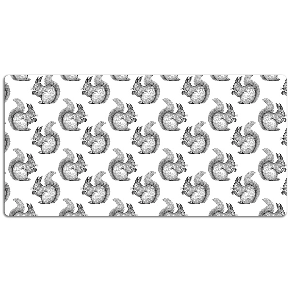 Tappetino da scrivania Pattern Scoiattolo