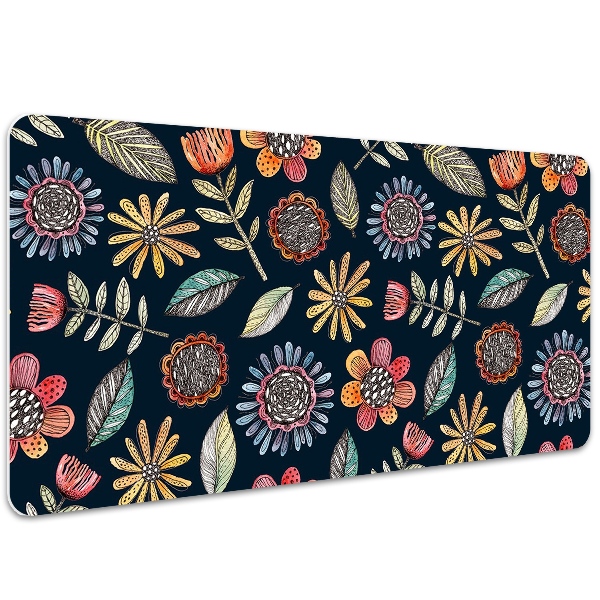 Tappetino da scrivania Fiori Colorati