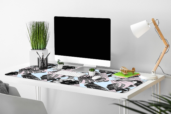 Sottomano da scrivania Patchwork Tropicale